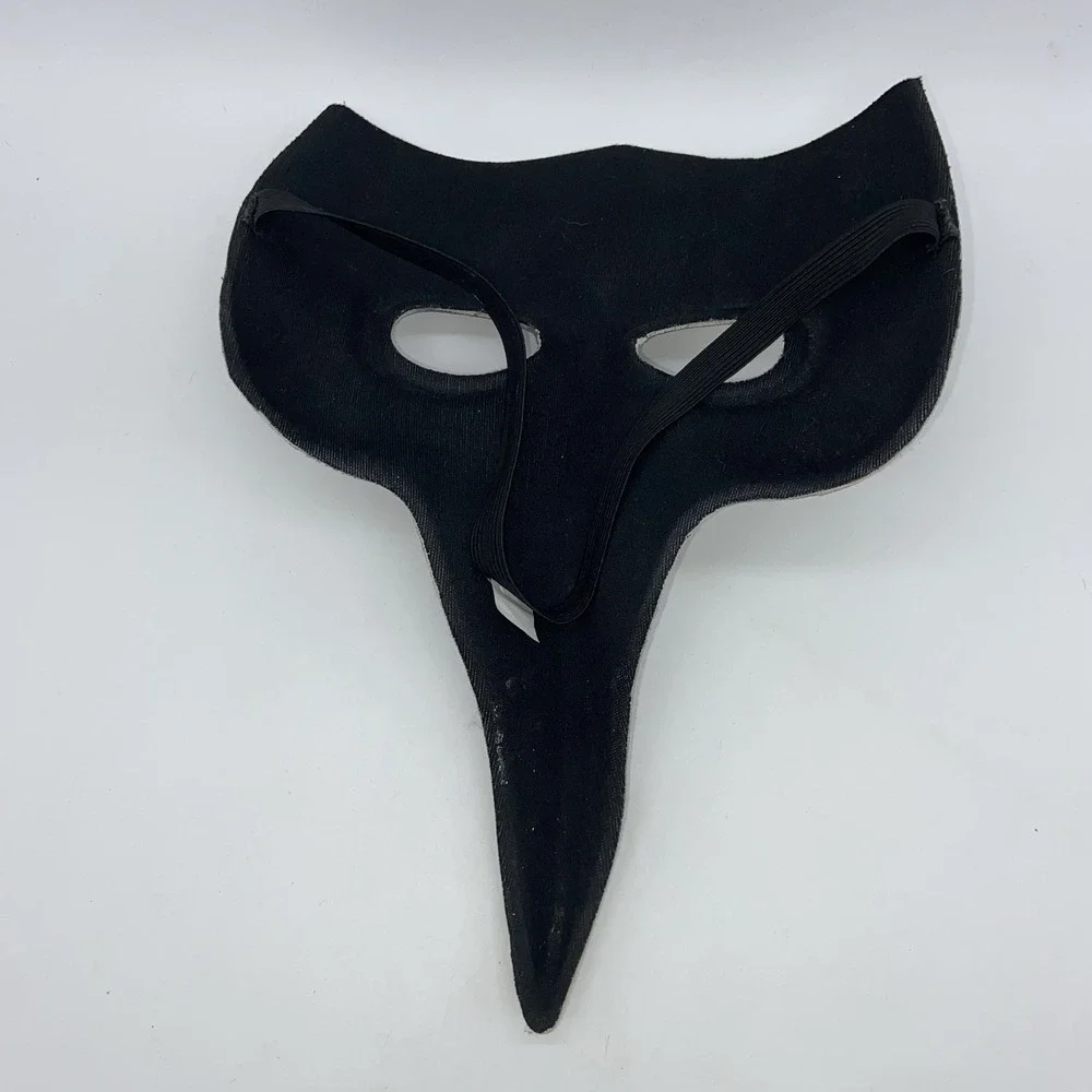Leather Masquerade Halloween Face‎ Mask Phoenix Plague Adult Bird Party Dress Up
